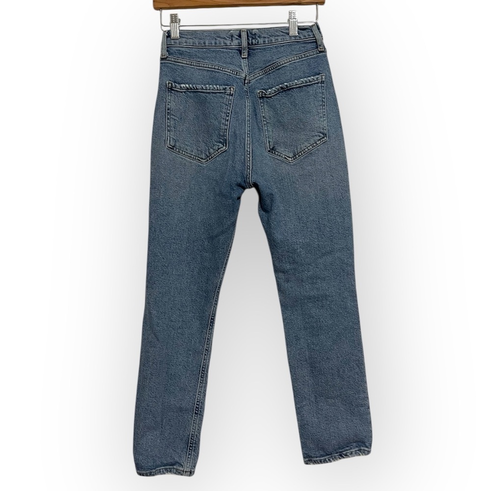 Agolde Riley High Rise Crop Jean Size 25 - Picture 6 of 10